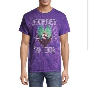 Journey Tie Dye Graphic Top Unisex